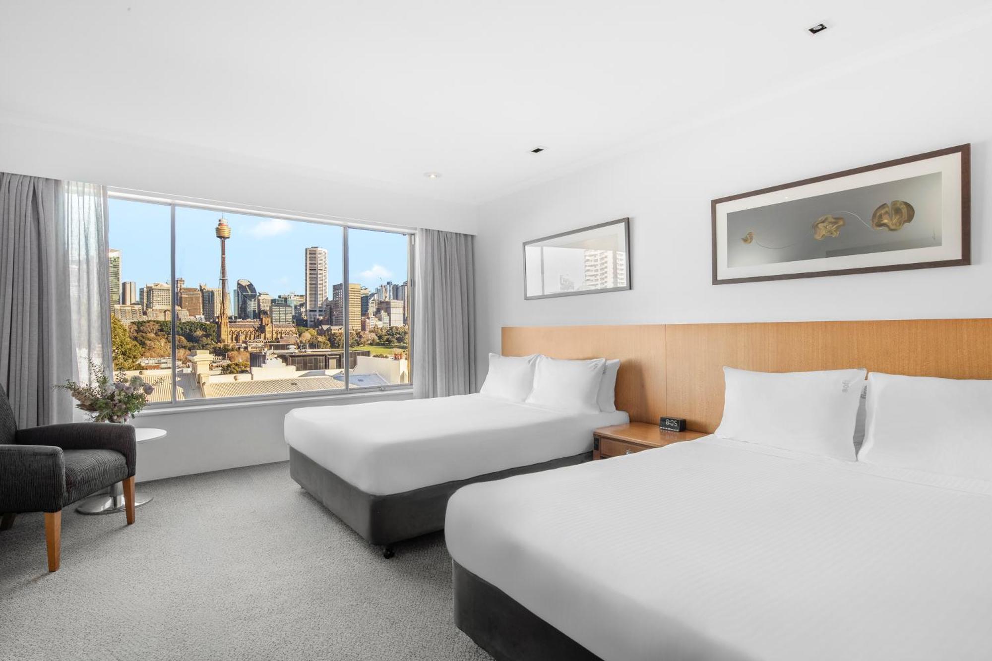 Premium Queen Room Two Queen Beds City View