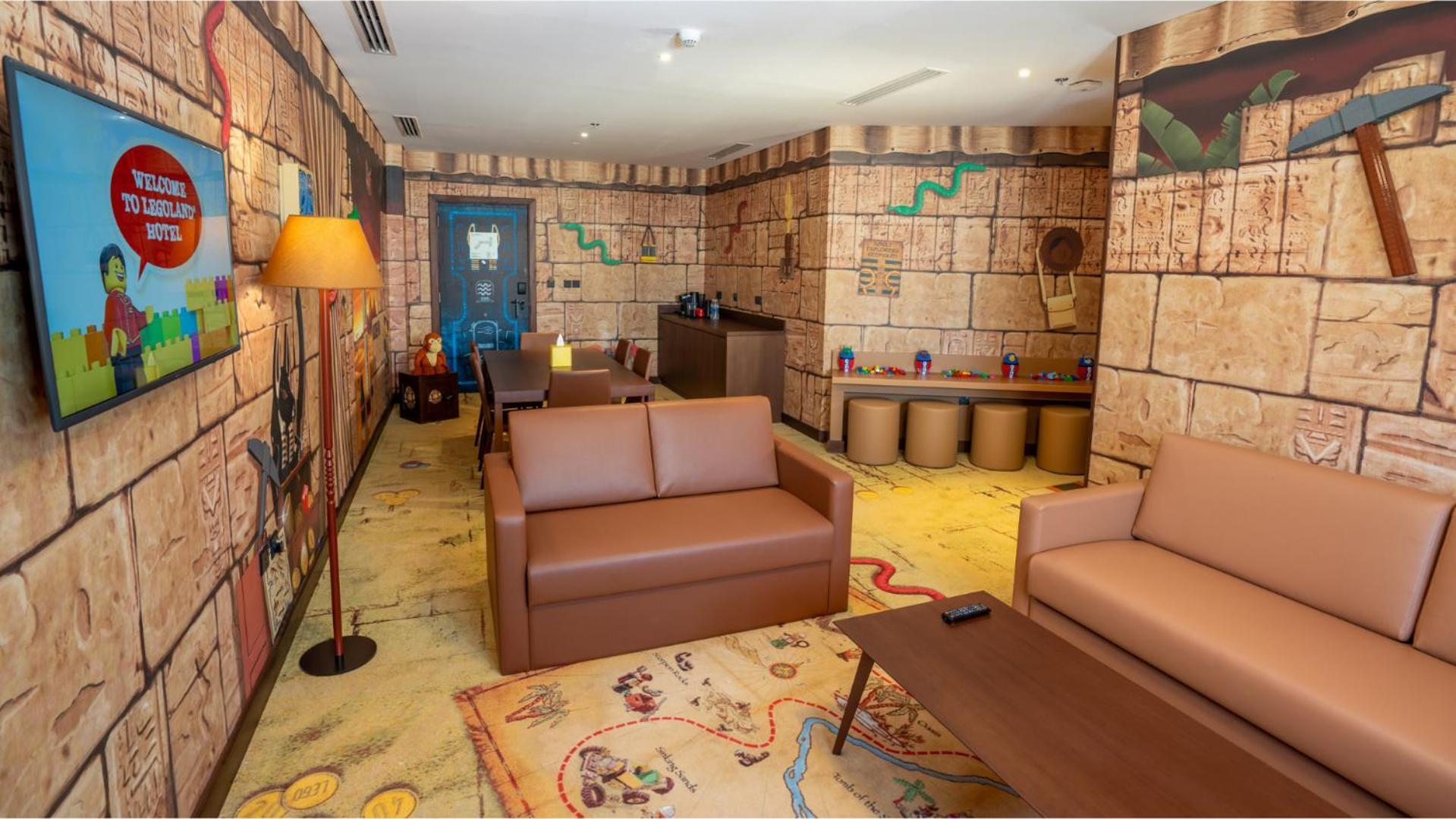 ADVENTURE Fully Themed Family Suite Complimentary Park Access Creative Workshops Room Treasure Hunt Kids Activities