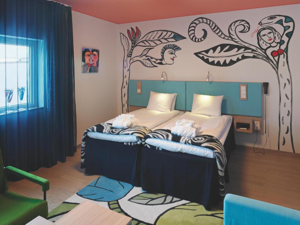 Design Kamer met 2 aparte bedden