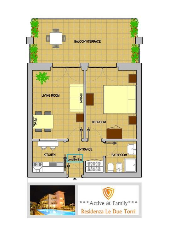Apartment mit 1 Schlafzimmer (4 Erwachsene)