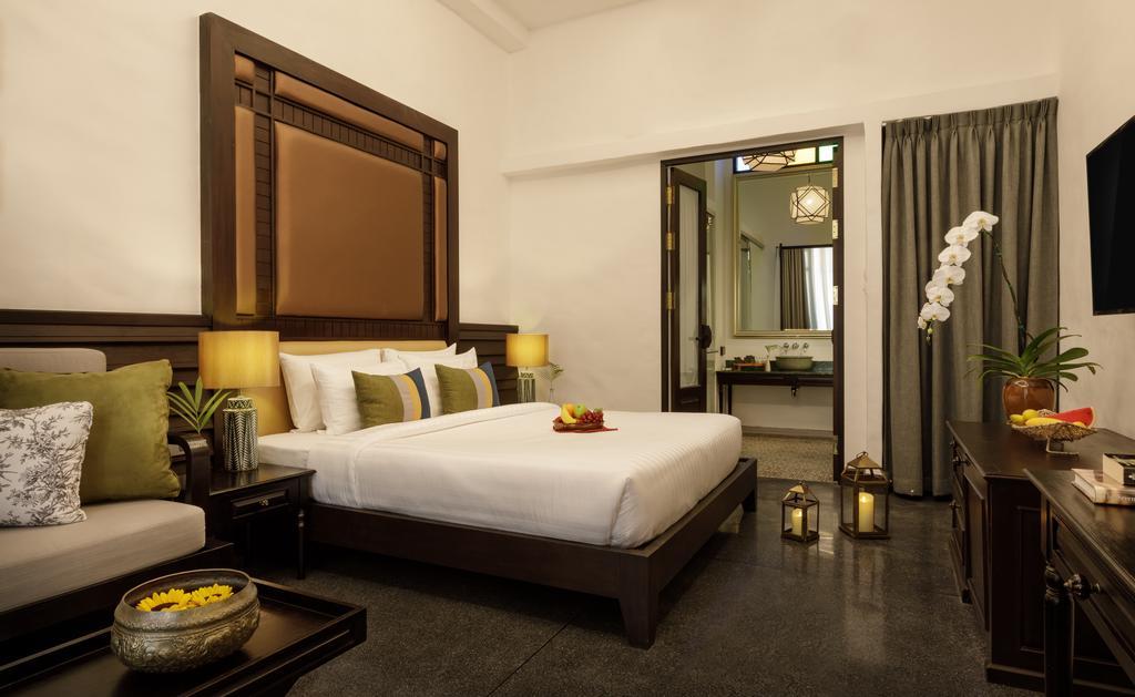 Deluxe Doppel-/Zweibettzimmer mit Zugang zum Pool
