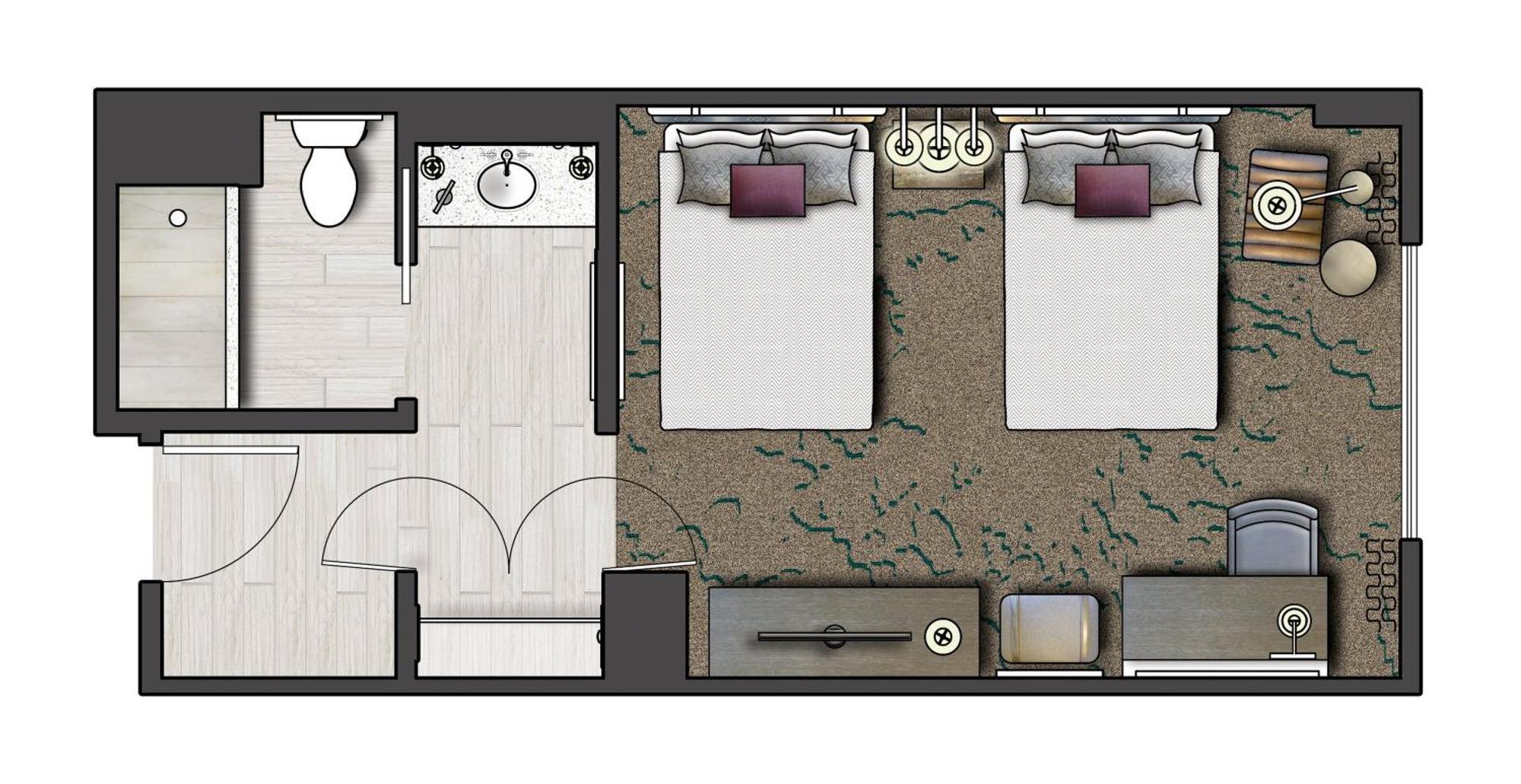 Chambre Standard - Vue sur Environs - Pass Universal Express Unlimited Inclus