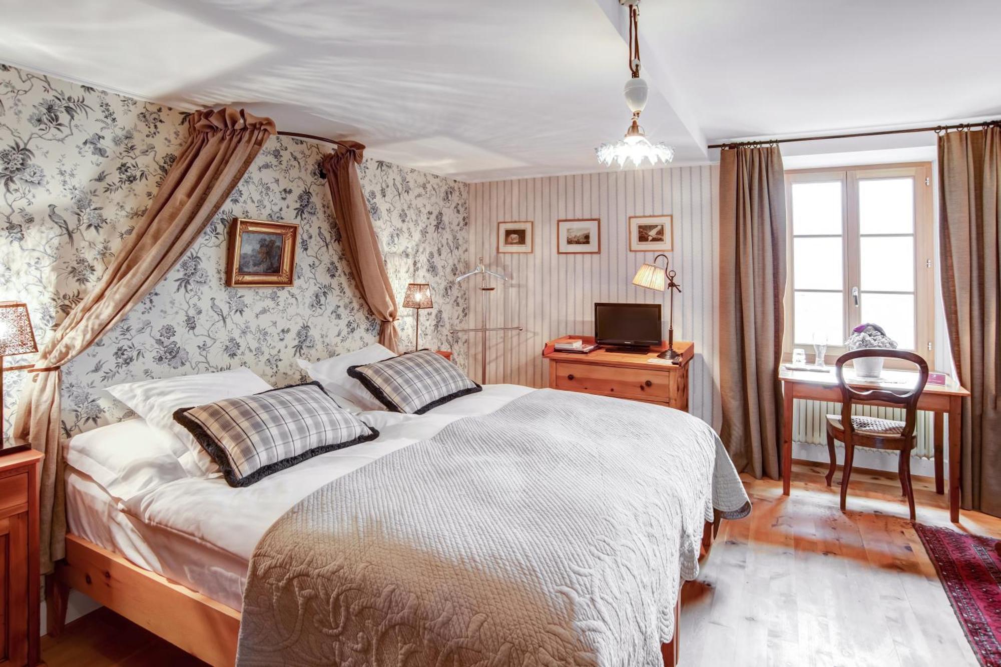Deluxe Tweepersoonskamer met Uitzicht op de Bergen