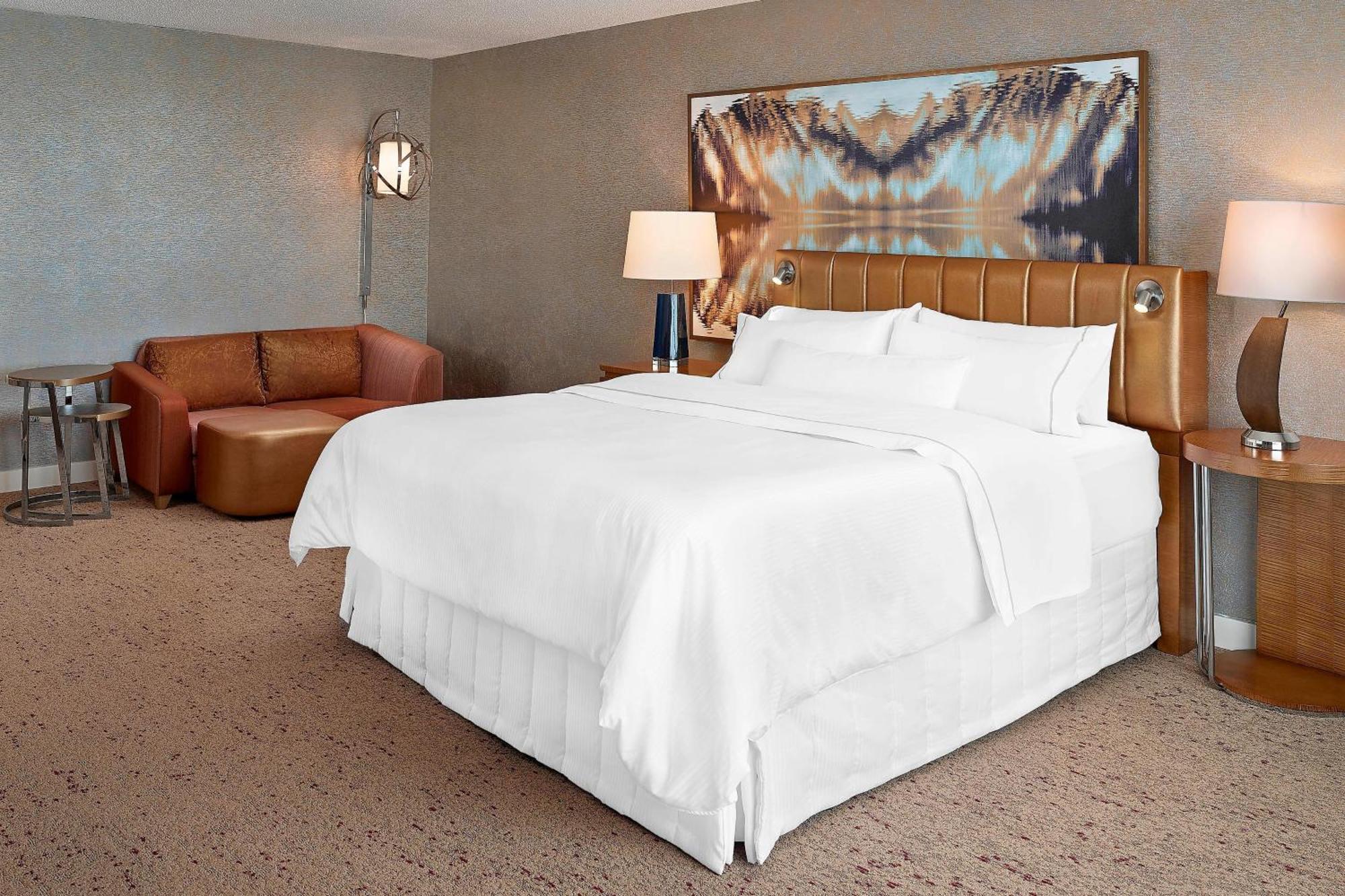 Deluxe, Larger Guest room, 1 King, City view, Deluxe Wing