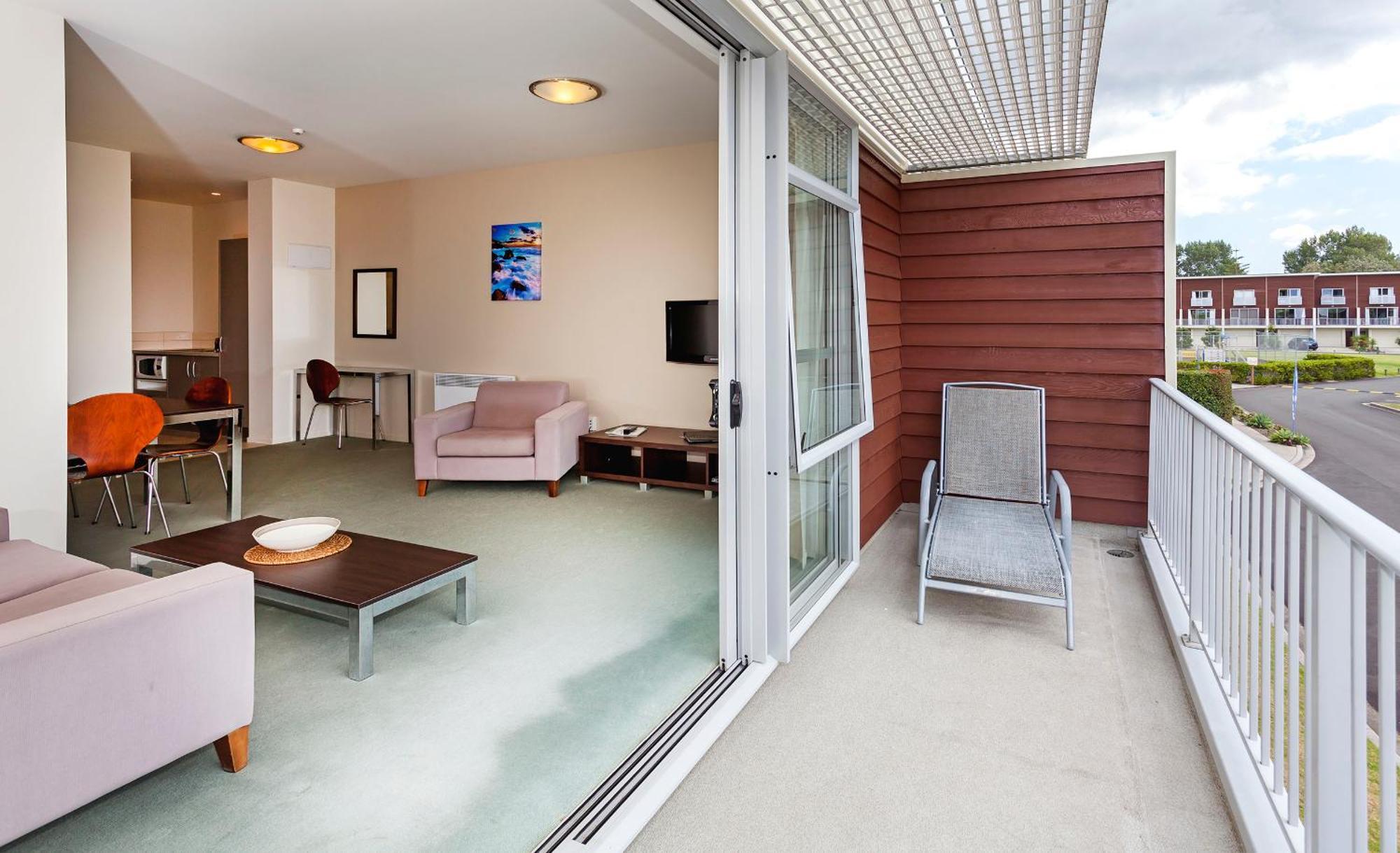 One-Bedroom Apartment Balcony