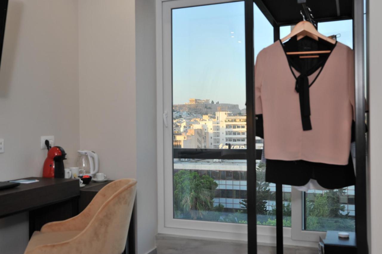 Corner Single Room with Acropolis View