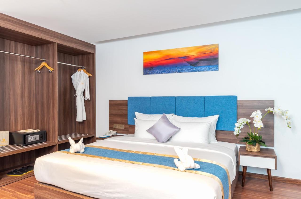 Suite mit Kingsize-Bett mit Meerblick