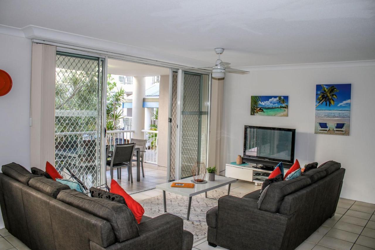 Three-Bedroom Pool View Apartment Balcony