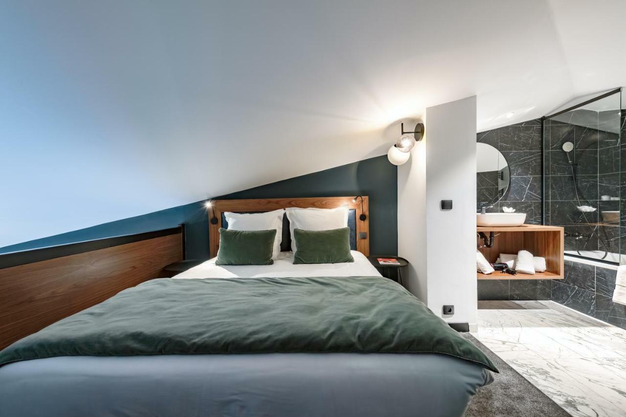 Duplex/ Maisonnette Familiekamer met Uitzicht op de Skipiste