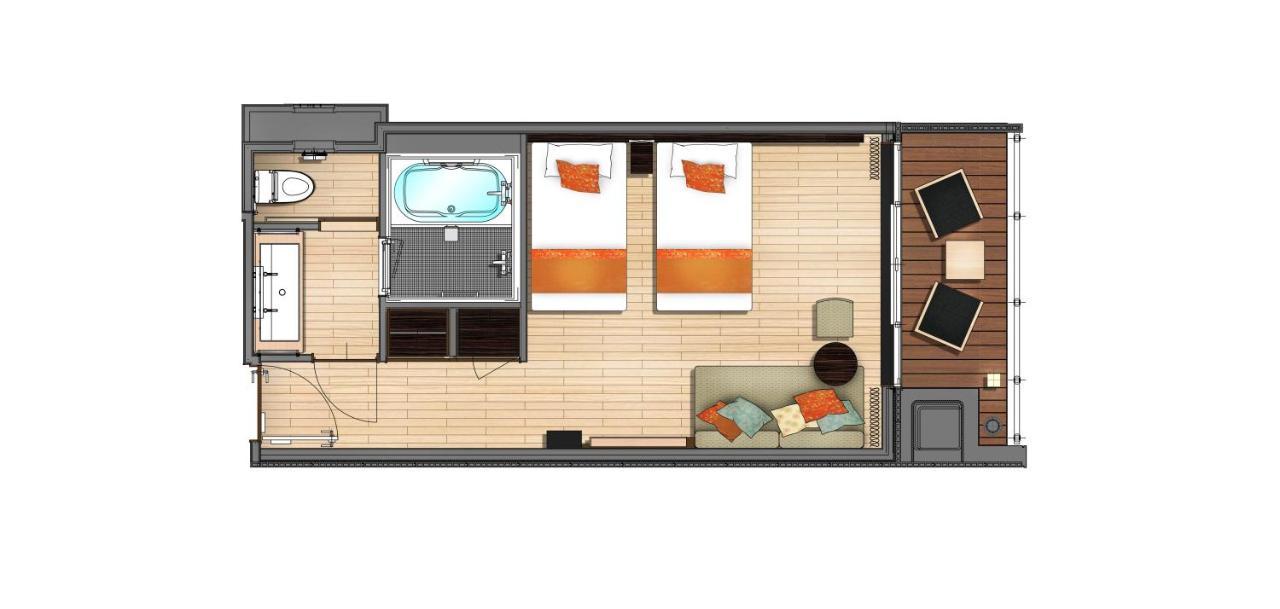 Twin Room with Balcony