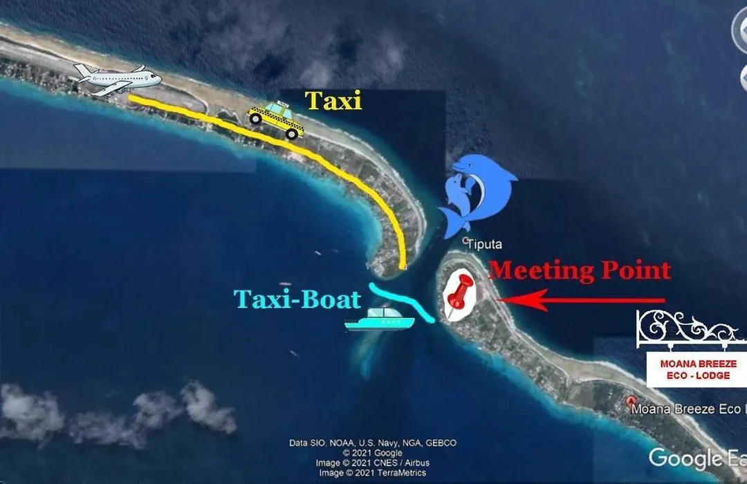 Moana Breeze Rangiroa - Rental Car Included - Air Conditioning - Wi-Fi-1