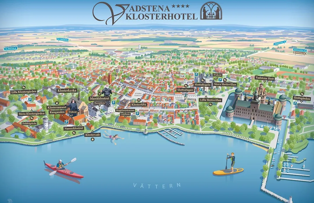 Vadstena Klosterhotell Konferens & Spa-1