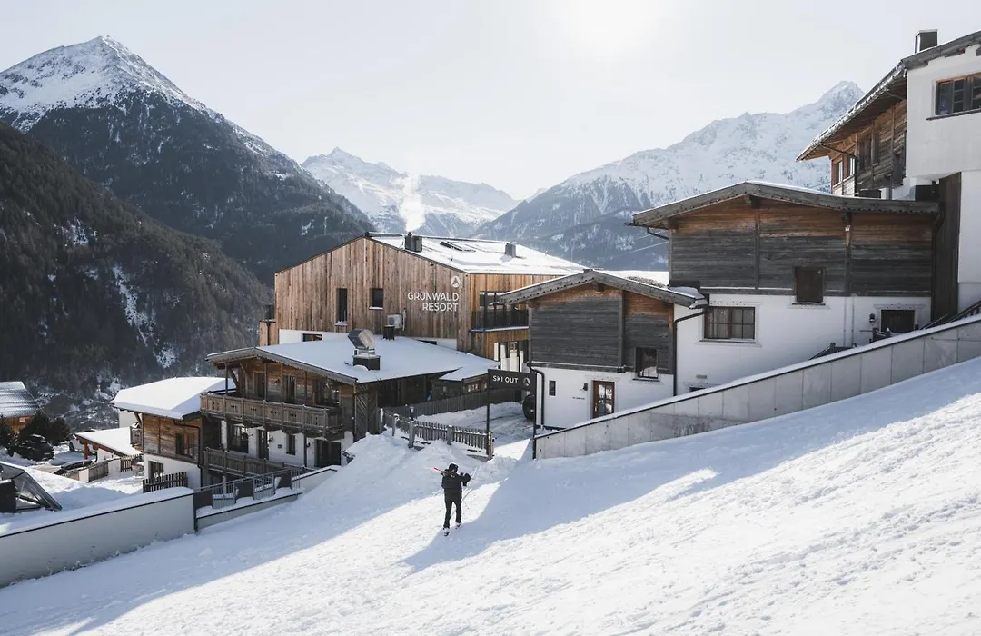Gruenwald Resort Soelden Appartements Und Chalets Mit Pool-1