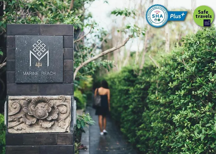 Marine Beach Hotel Pattaya - Sha Plus Jomtien Beach