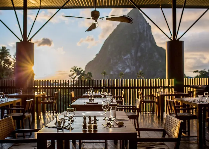 Rabot Hotel From Hotel Chocolat Soufrière