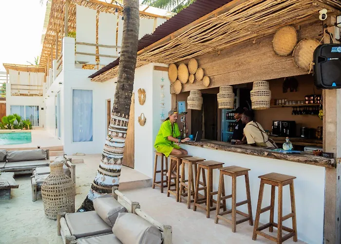 Boho Boutique Hotel - Beachfront , Adults Only , Private Pool Kiwengwa 