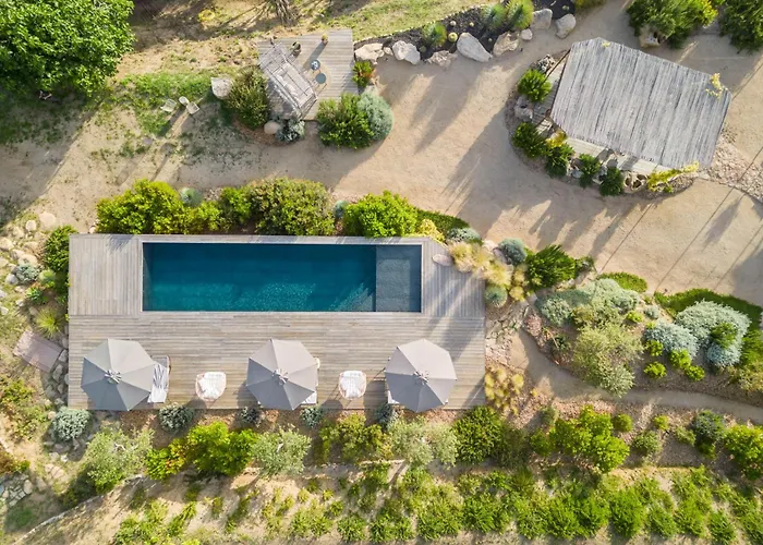 Terre de Maquis, maison d'hôtes vue mer Corse