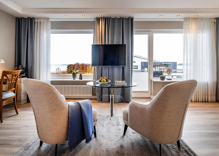 Büngers Apartment-Hotel mit Gartensauna - modern, gemütlich und strandnah Strande