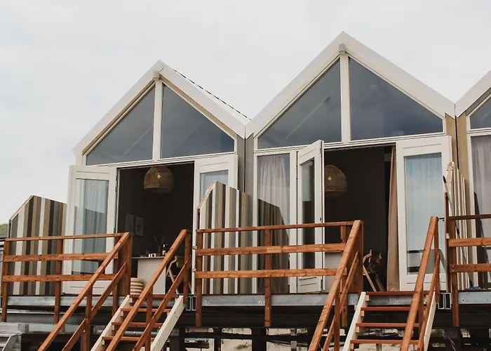 Strandhuisjes Zoomers Aan Zee