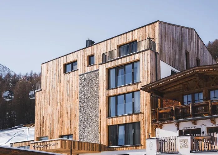 Gruenwald Resort Soelden Appartements Und Chalets Mit Pool