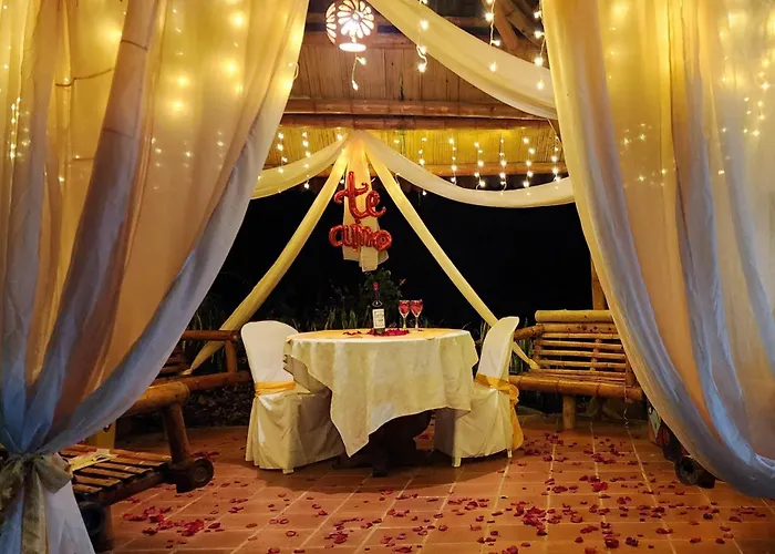 Hotel y termales Las Heliconias