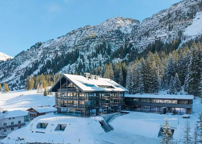 New Hotel Kristberg In Lech With Spa, Outdoor Pool And View