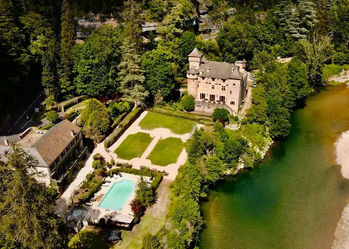 Chateau De La Caze Piscine & Spa - Ste Enimie