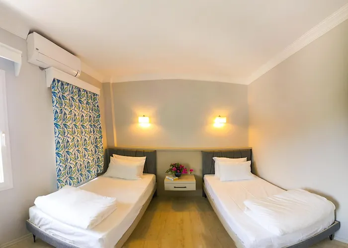 Merve Apartments, Your Home From Home In Central Bodrum, Street Cats Frequent The Property, Not All Apartments Have Balconies, Ground Floor Have Terrace With Table And Chairs