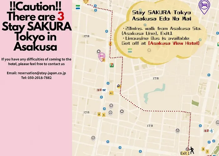 Stay Sakura Tokyo Asakusa Edo No Mai