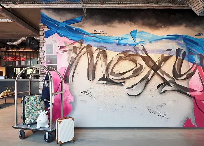 Hotel Moxy Amsterdam Schiphol Airport à Hoofddorp