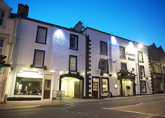 The County Hotel - Self Check-In, Ultra Fast Wi-Fi, Free Parking, Central Location